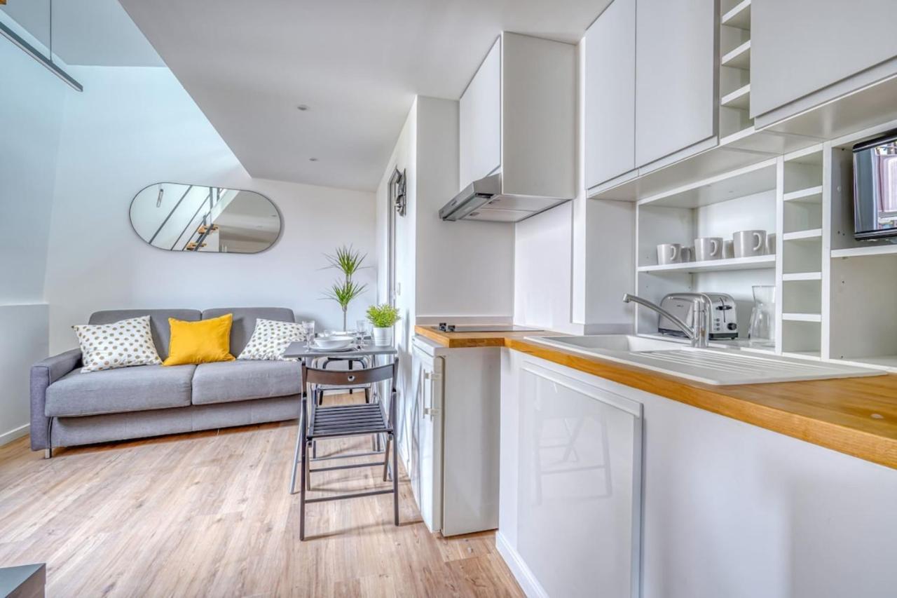 Studio Mezzanine 3-4 Pers Tout Equipe Wifi Appartement Montreuil  Buitenkant foto